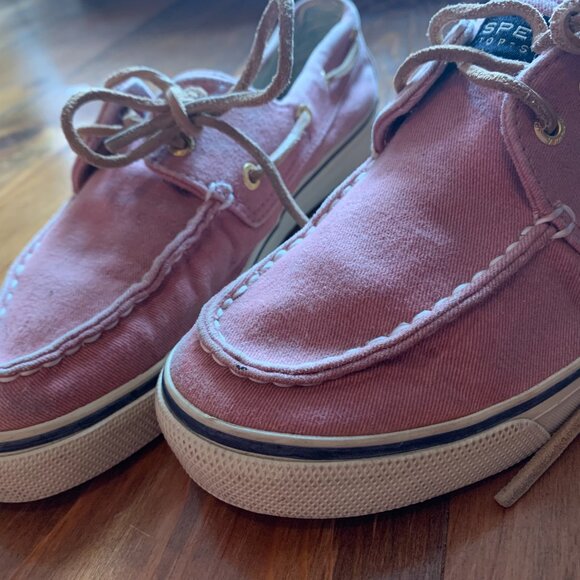 Pink Sperry nautical shoes, size 8.5 W - Picture 9 of 15